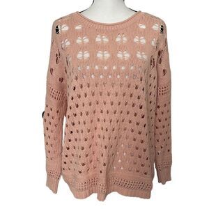 Yoon Knit Soft Pink Sweater size M